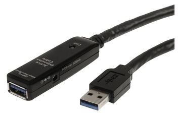 StarTech.com 10 m aktives USB 3.0 SuperSpeed Verlängerungskabel - Stecker/Buchse - USB-Verlängerungskabel von LumaTech
