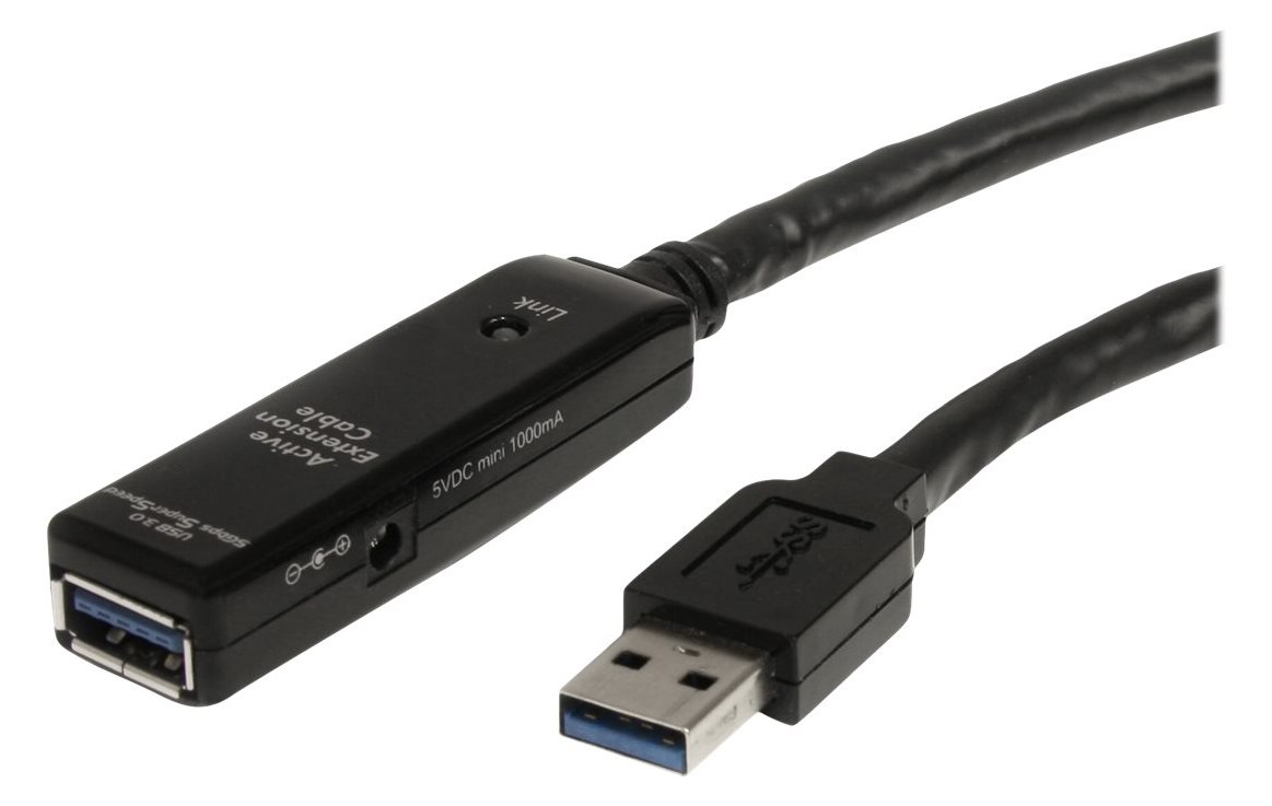 StarTech.com 10 m aktives USB 3.0 SuperSpeed Verlängerungskabel - Stecker/Buchse - USB-Verlängerungskabel
