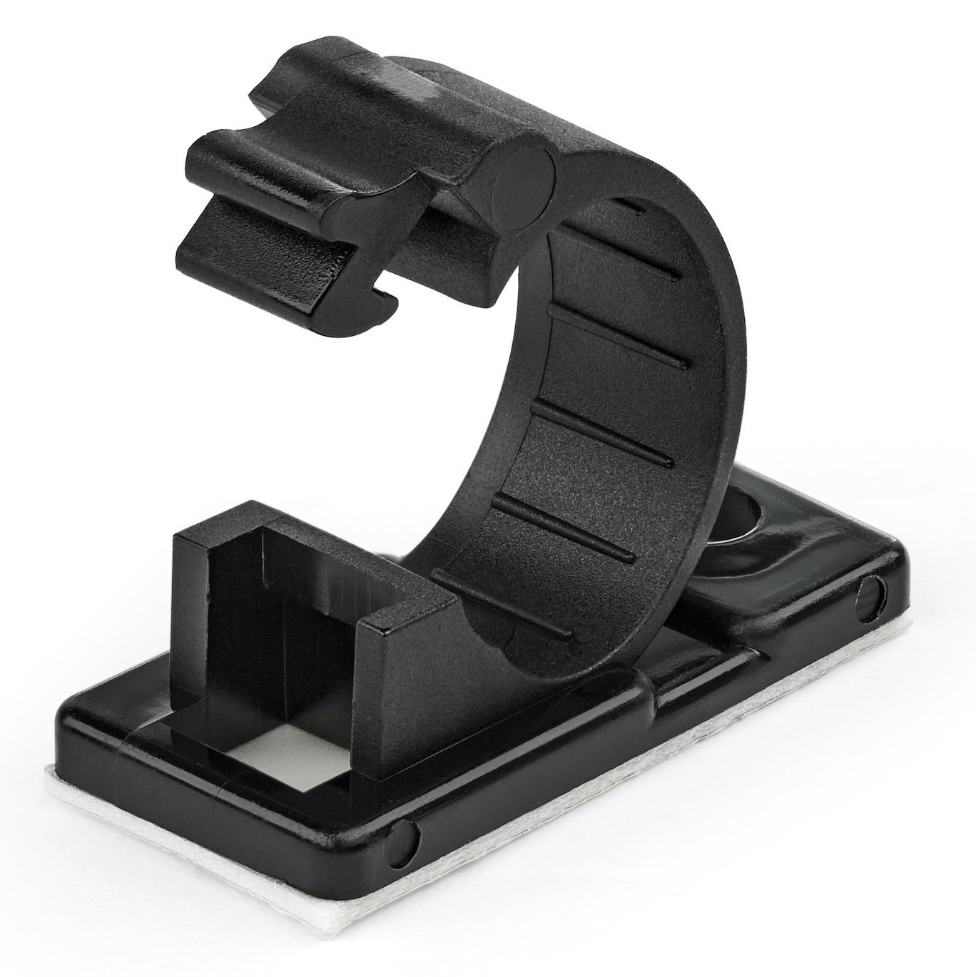 StarTech.com 100 Selbstklebende Kabelklemmen Mittel - PC Kabelmanagement/Kabelhalterung - Kabel Organisator