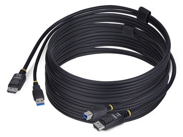 StarTech.com 10ft (3m) DisplayPort and USB 5Gbps KVM Cable - Tastatur- / Video- / Maus- (KVM-) von LumaTech
