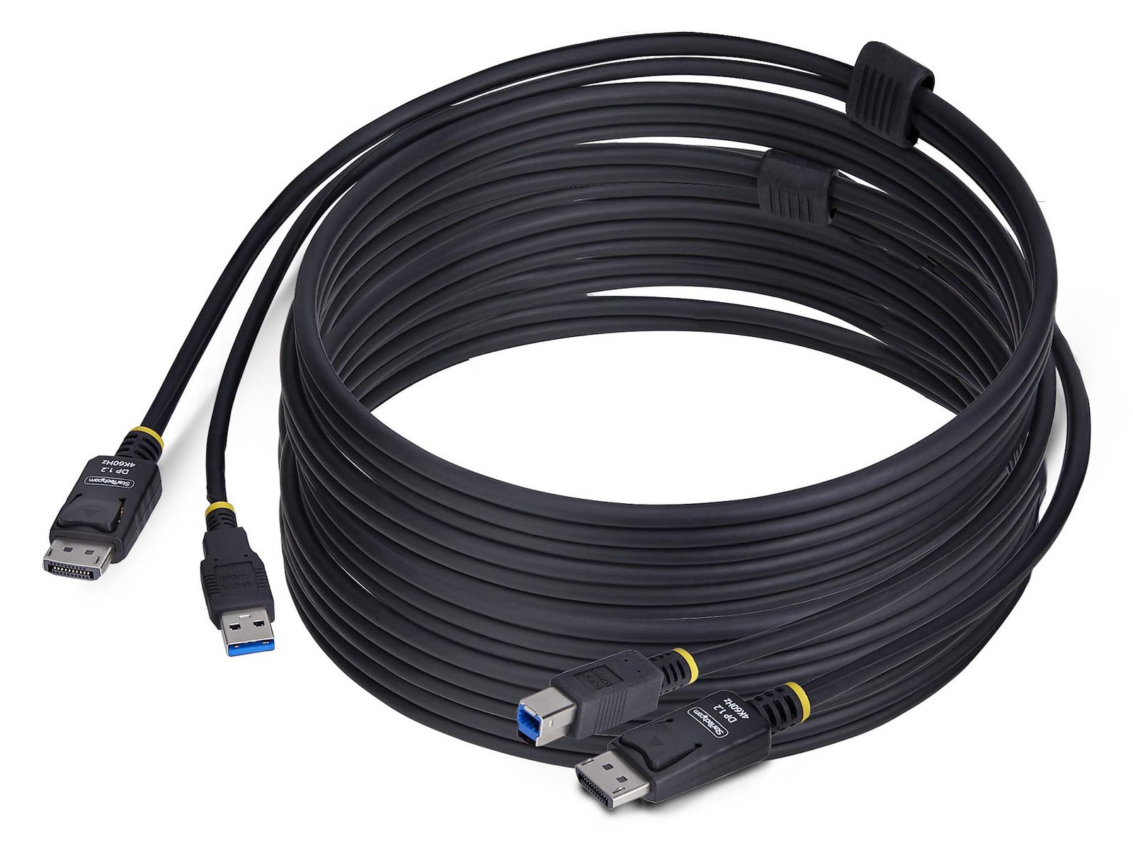 StarTech.com 10ft (3m) DisplayPort and USB 5Gbps KVM Cable - Tastatur- / Video- / Maus- (KVM-) von LumaTech