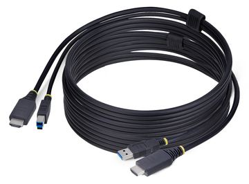 StarTech.com 10ft (3m) HDMI and USB 5Gbps KVM Cable - Tastatur- / Video- / Maus- (KVM-) von LumaTech