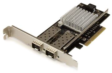 StarTech.com 10G Network Card - 2x 10G Open SFP+ Multimode LC Fiber Connector - Intel 82599 Chip - Gigabit Ethernet von LumaTech