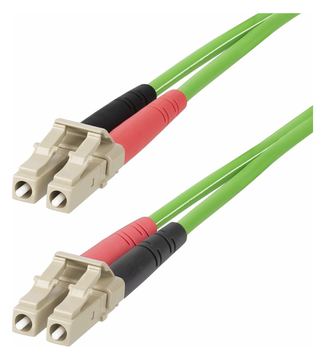 StarTech.com 10m (30ft) LC to LC (UPC) OM5 Multimode Fiber Optic Cable, 50/125µm Duplex LOMMF Zipcord, VCSEL, 40G/100G von LumaTech