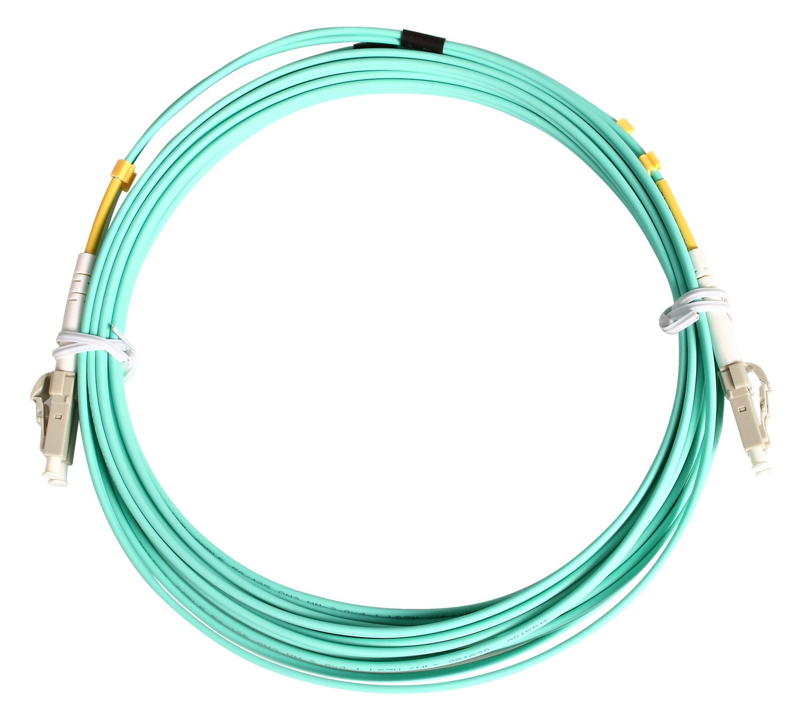 StarTech.com 10m (30ft) LC/UPC to LC/UPC OM3 Multimode Fiber Optic Cable, Full Duplex 50/125Âµm Zipcord Fiber Cable