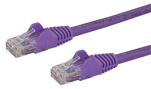 StarTech.com 10m Cat6 Snagless RJ45 Ethernet Netzwerkkabel - Lila - 10m Cat 6 UTP Kabel - Netzwerkkabel - RJ-45 (M)