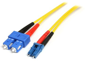 StarTech.com 10m Fiber Optic Cable - Single-Mode Duplex 9/125 - LSZH - LC/SC - OS1 - LC to SC Fiber Patch Cable von LumaTech