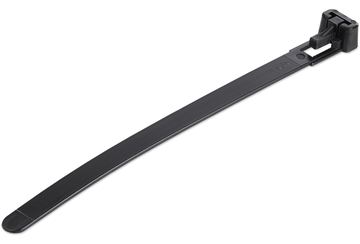 StarTech.com 12cm(5) Reusable Cable Ties, 7mm(1/4) wide, 30mm(1-1/8) Bundle Dia. 22kg(50lb) Tensile Strength von LumaTech