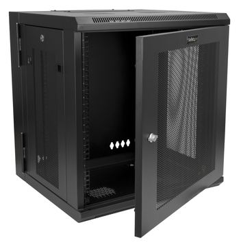 StarTech.com 12U 19 Wall Mount Network Cabinet, 20 Deep 4 Post Hinged Locking IT Computer Equipment Enclosure von LumaTech