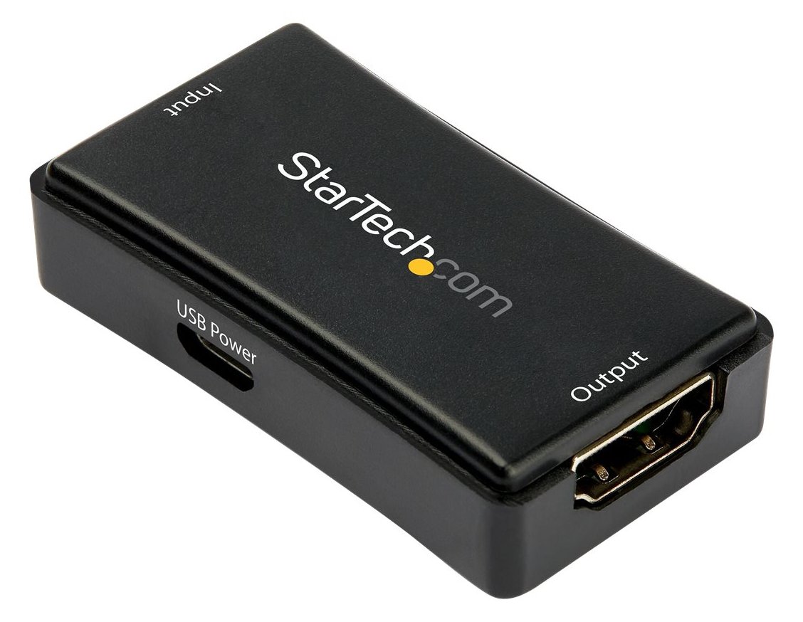 StarTech.com 14m HDMI Verstärker - 4K 60Hz - USB betrieben - HDMI Signalverstärker/Verlängerung