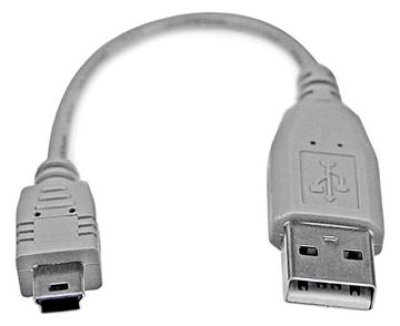 StarTech.com 15 cm Mini USB 2.0 A auf Mini B Kabel - USB-Kabel - USB (M) von LumaTech