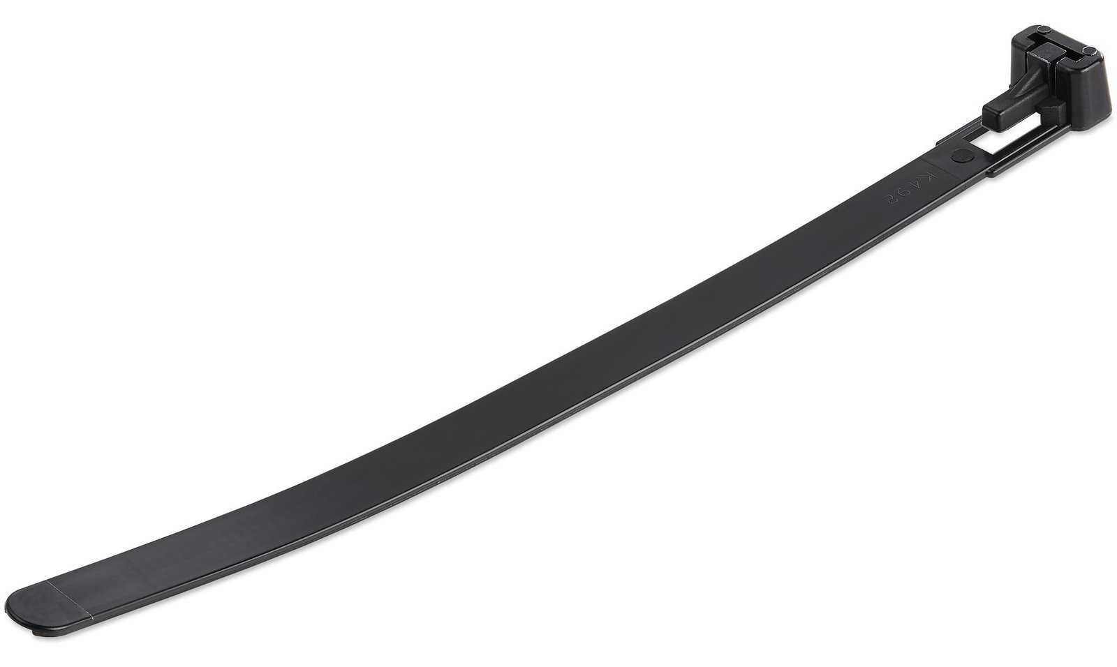 StarTech.com 15cm(6) Reusable Cable Ties, 7mm(1/4) wide, 35mm(1-3/8) Bundle Dia. 22kg(50lb) Tensile Strength - Schwarz
