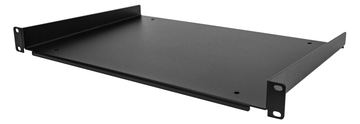 StarTech.com 1HE 19 Zoll Fachboden für netzwerk schrank - Freitragende Rack ablage für Serverschrank/Rack von LumaTech