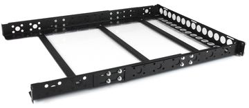 StarTech.com 1HE tiefenvestellbare 19 Zoll Server Rack Schienen - Universal Rack Schiene - Rack-Schiene von LumaTech