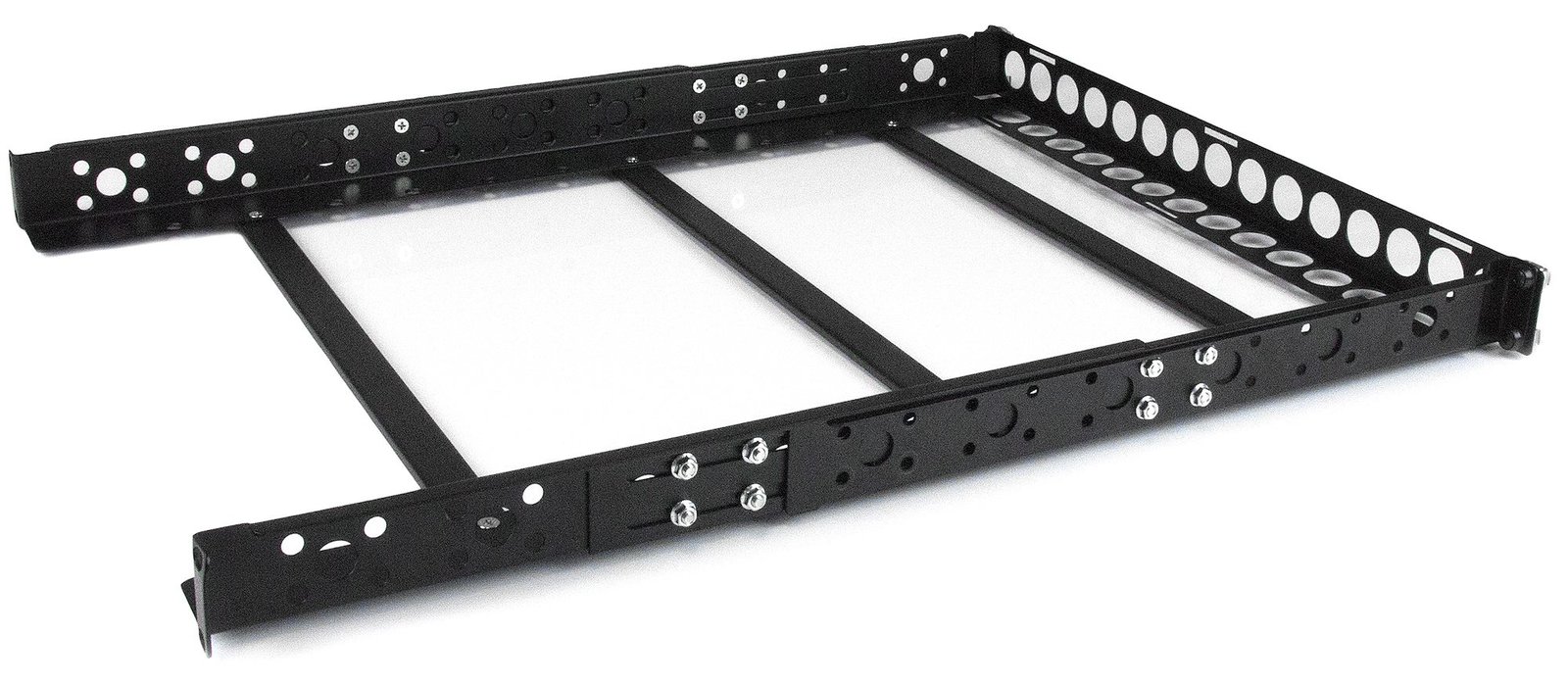 StarTech.com 1HE tiefenvestellbare 19 Zoll Server Rack Schienen - Universal Rack Schiene - Rack-Schiene