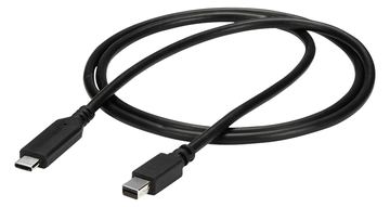 StarTech.com 1m / 3.3ft USB-C to Mini DisplayPort Cable - 4K 60Hz - Black - USB 3.1 Type C to mDP Adapter von LumaTech