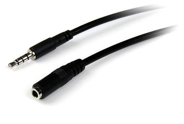 StarTech.com 1m 3,5mm 4-Pol. TRRS-Headset-Verlängerungskabel von LumaTech