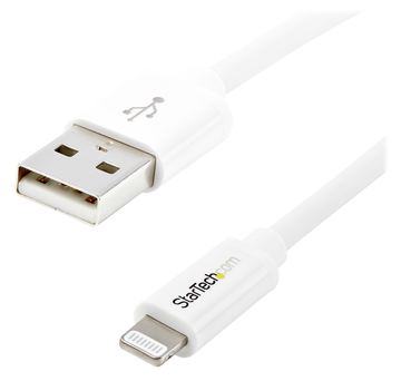 StarTech.com 1m Apple 8 Pin Lightning Connector auf USB Kabel - Weiß von LumaTech