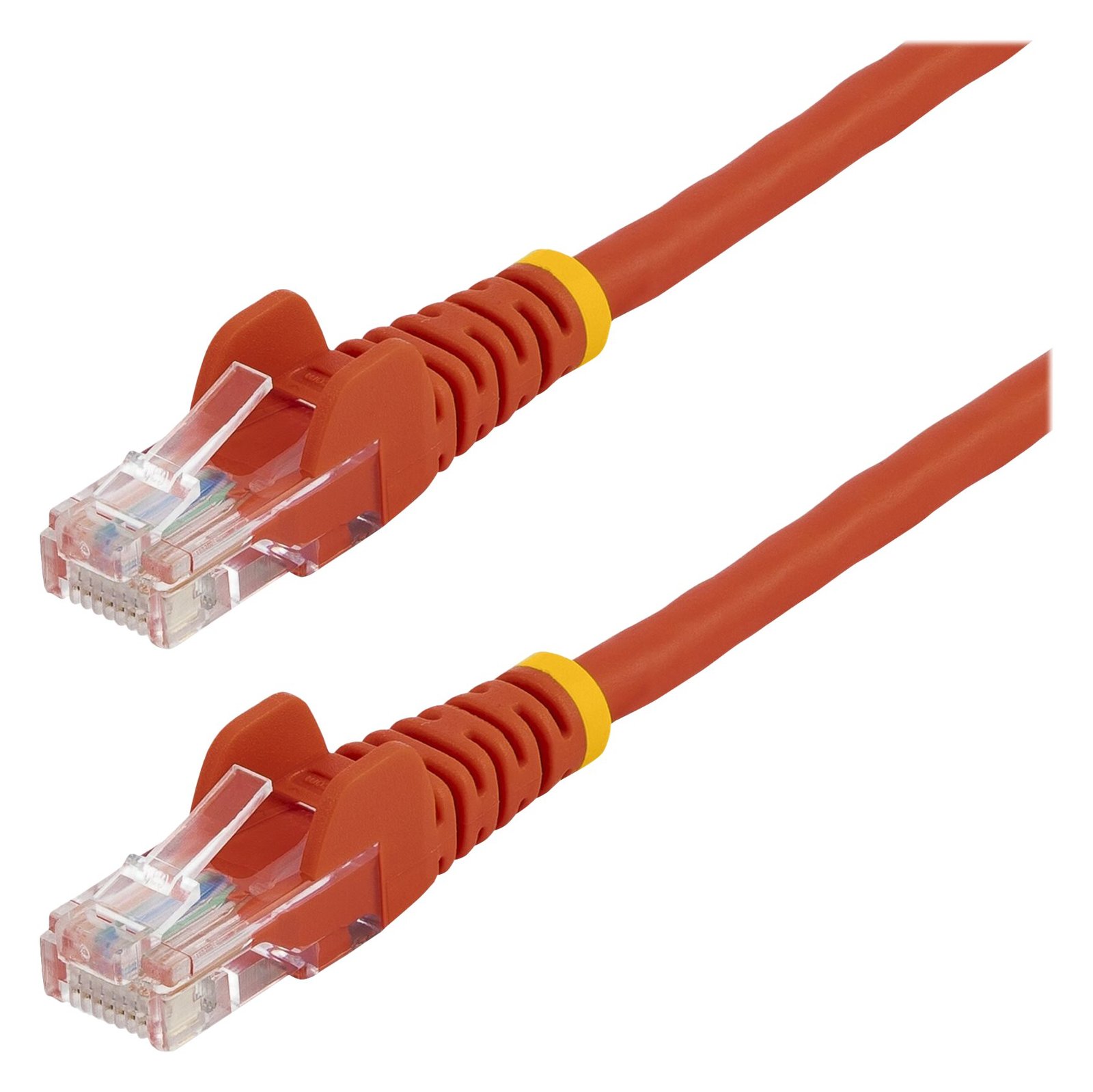 StarTech.com 1m Cat5e RJ45 UTP Netzwerkkabel Snagless - Cat 5e Patchkabel - Rot - Stecker / Stecker - Patch-Kabel