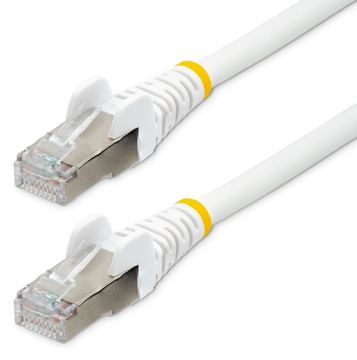 StarTech.com 1m CAT6a Ethernet Cable - White - Low Smoke Zero Halogen (LSZH) von LumaTech