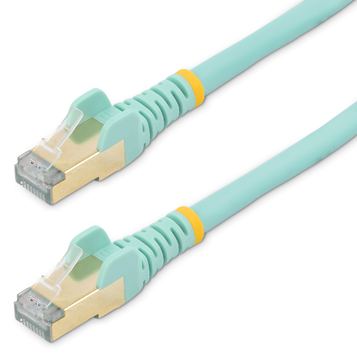 StarTech.com 1m CAT6A Ethernet Cable, 10 Gigabit Shielded Snagless RJ45 100W PoE Patch Cord von LumaTech