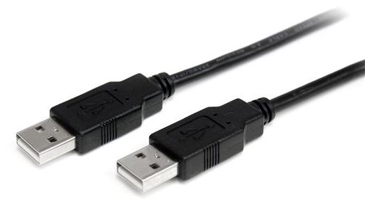StarTech.com 1m USB 2.0 A auf A Kabel - USB Anschlusskabel Stecker/Stecker - Schwarz - USB-Kabel - USB (M)