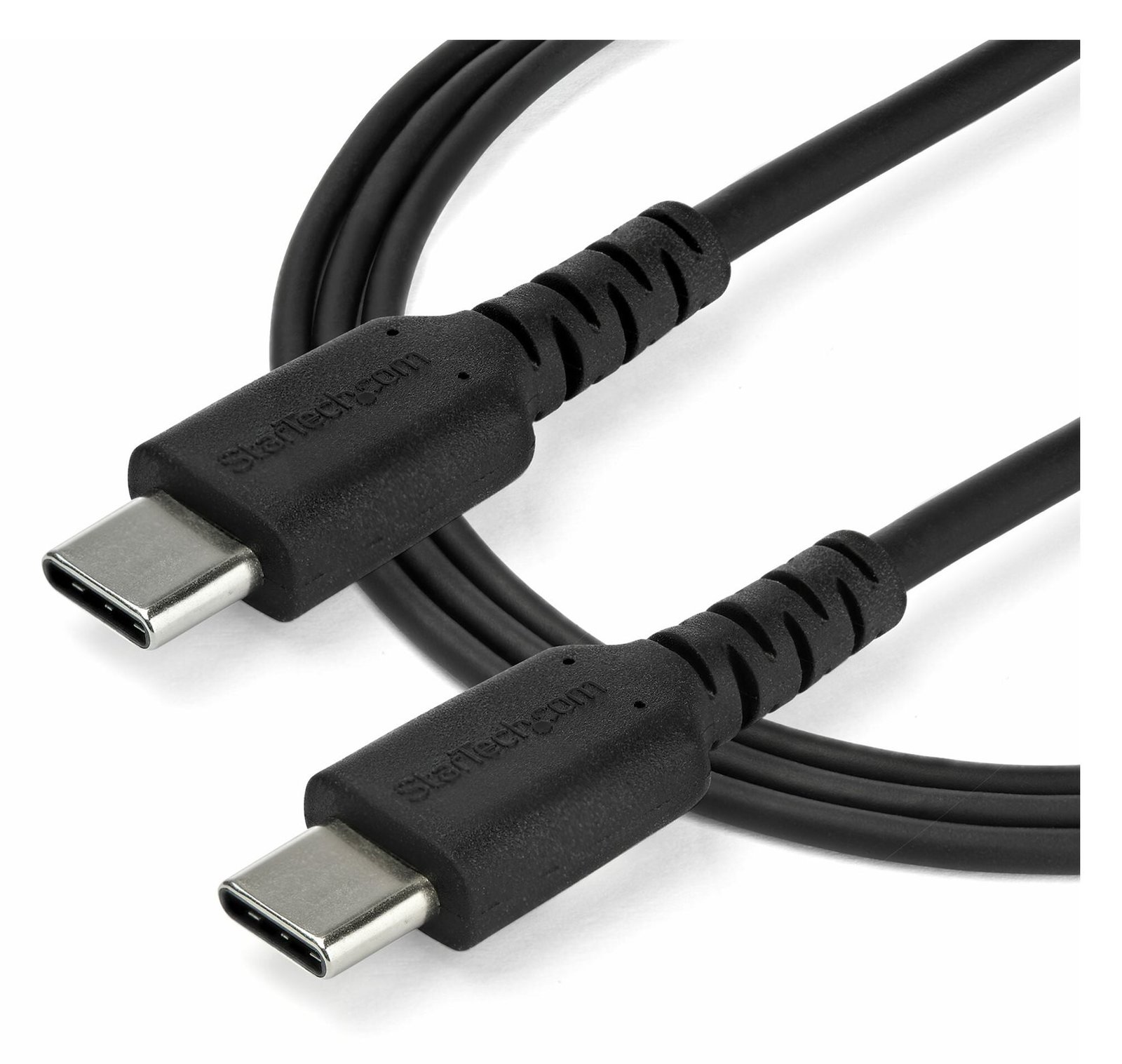 StarTech.com 1m USB-C Ladekabel - Langlebiges USB 2.0 Typ C zu USB C Datenübertragungs-/Schnellladekabel - Schwarz