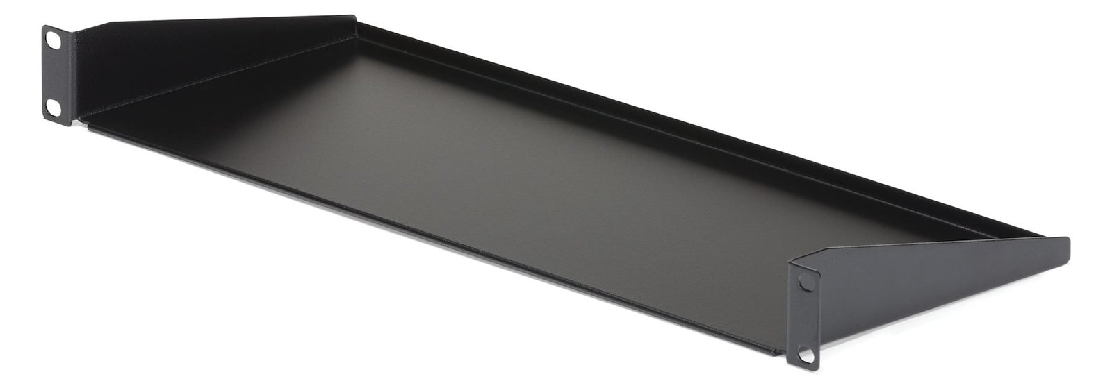 StarTech.com 1U Server Rack Cabinet Shelf, 7in Deep Fixed Cantilever Tray, Rackmount Shelf for 19 AV/Data/Network