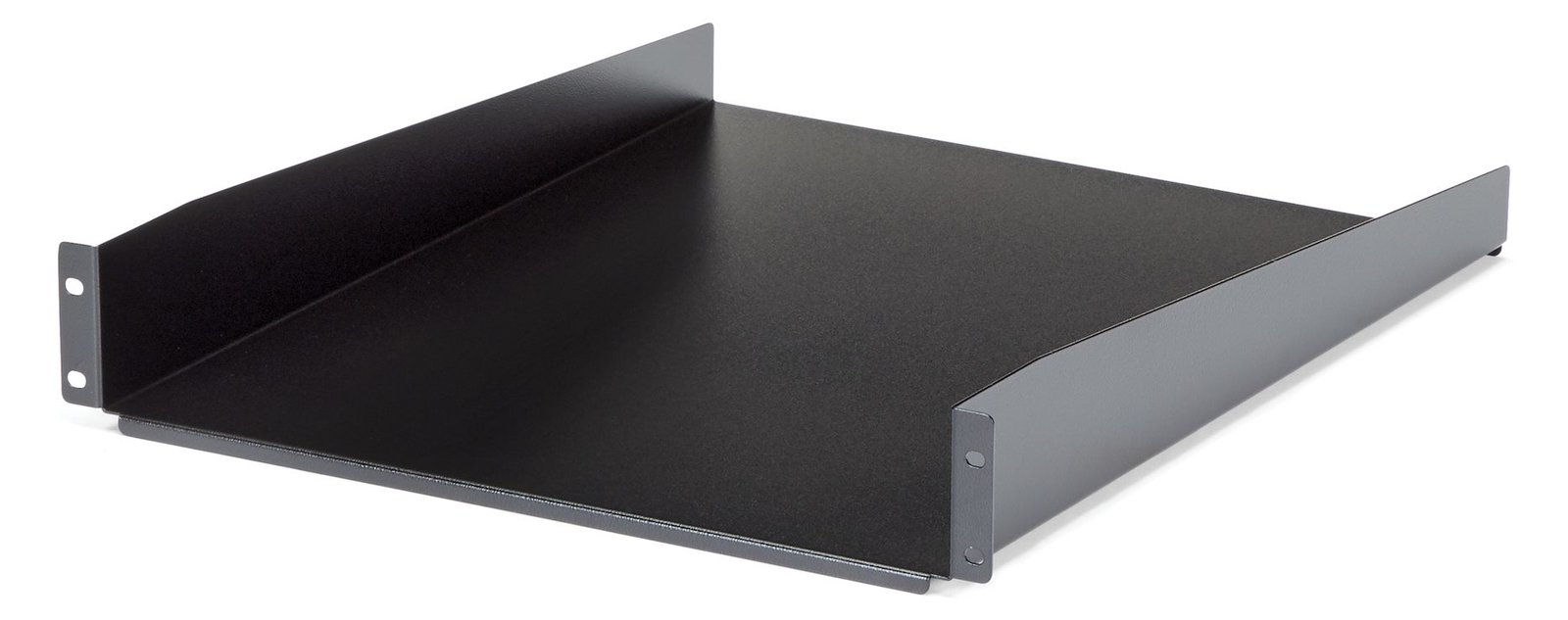StarTech.com 2 HE 19 Fest montierbarer Fachboden für Server Rack/ Schrank bis 22 Kg - Fachboden für Serverschrank