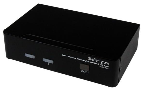StarTech.com 2 Port DisplayPort USB KVM Switch