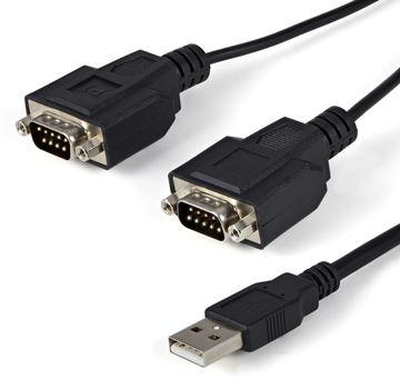 StarTech.com 2 Port FTDI USB auf Seriell RS232 Adapter von LumaTech