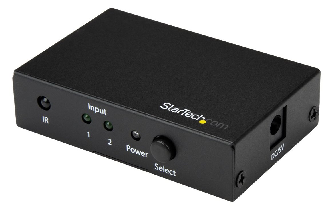 StarTech.com 2 Port HDMI Switch - 4K HDMI Switch Box