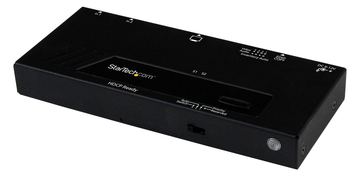 StarTech.com 2 Port HMDI Switch / Verteiler - Automatische Umschaltung mit IR-Fernbedienung von LumaTech