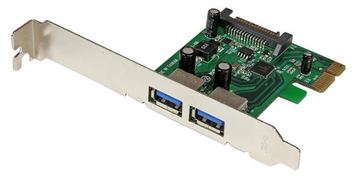 StarTech.com 2 Port PCI Express SuperSpeed USB 3.0 Schnittstellenkarte mit UASP von LumaTech