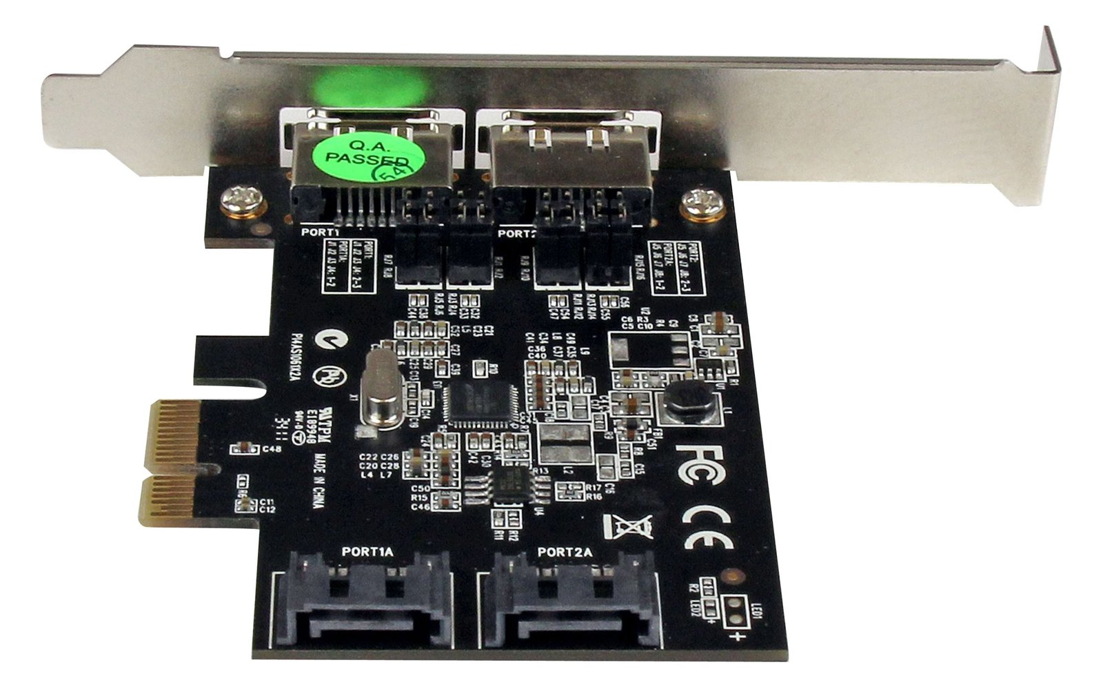 StarTech.com 2 Port SATA III PCI Express Schnittstellenkarte