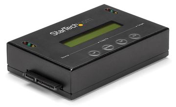 StarTech.com 2,5 / 3,5 SATA / SSD Festplatten Duplikator / Eraser - Festplatten Kopierstation mit 14 GB/s von LumaTech