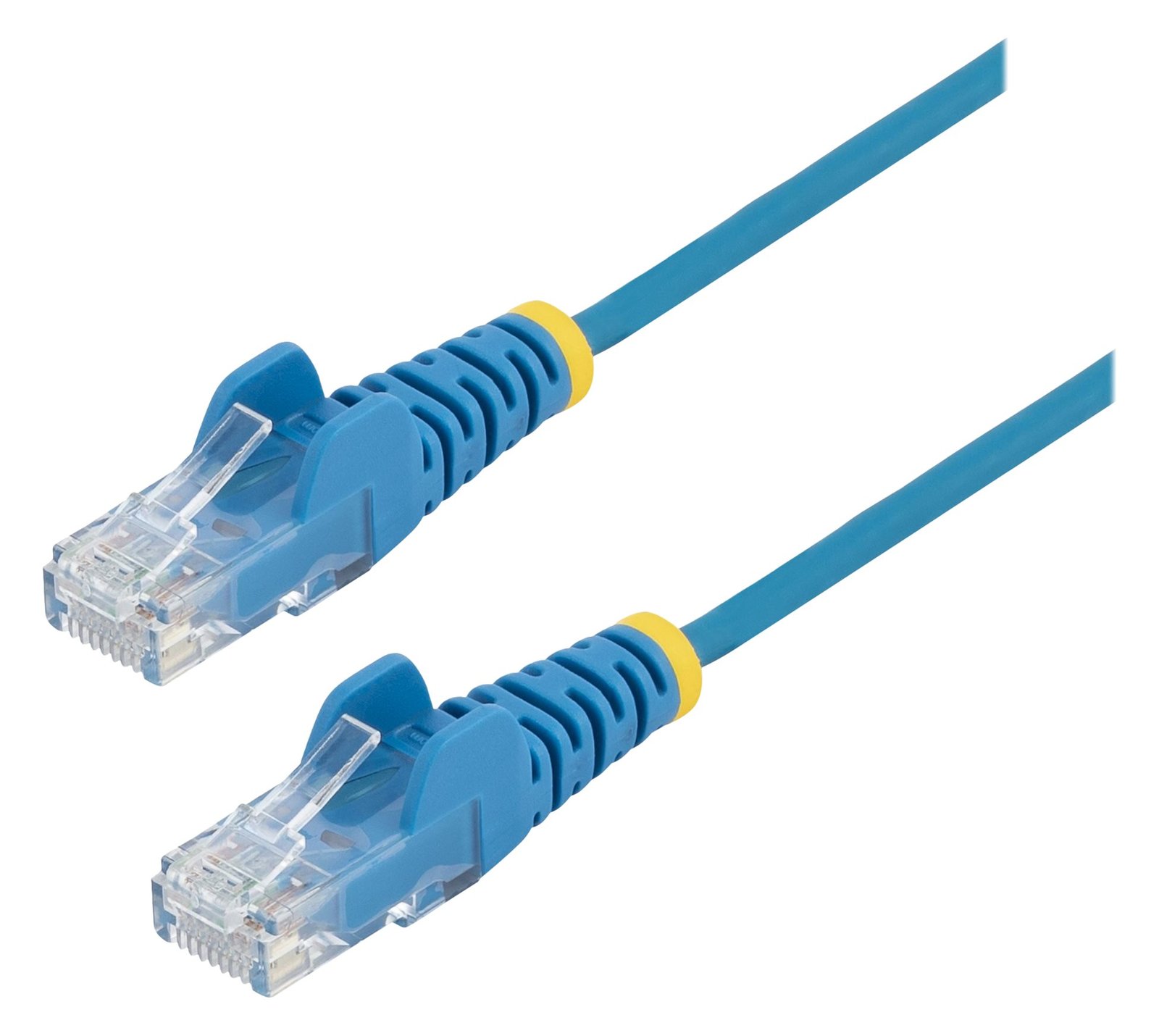 StarTech.com 2,5 m Cat6-Kabel - Schlankes Cat6-Patchkabel - Blau - Snagless RJ45-Anschlusse - Gigabit-Ethernet-Kabel