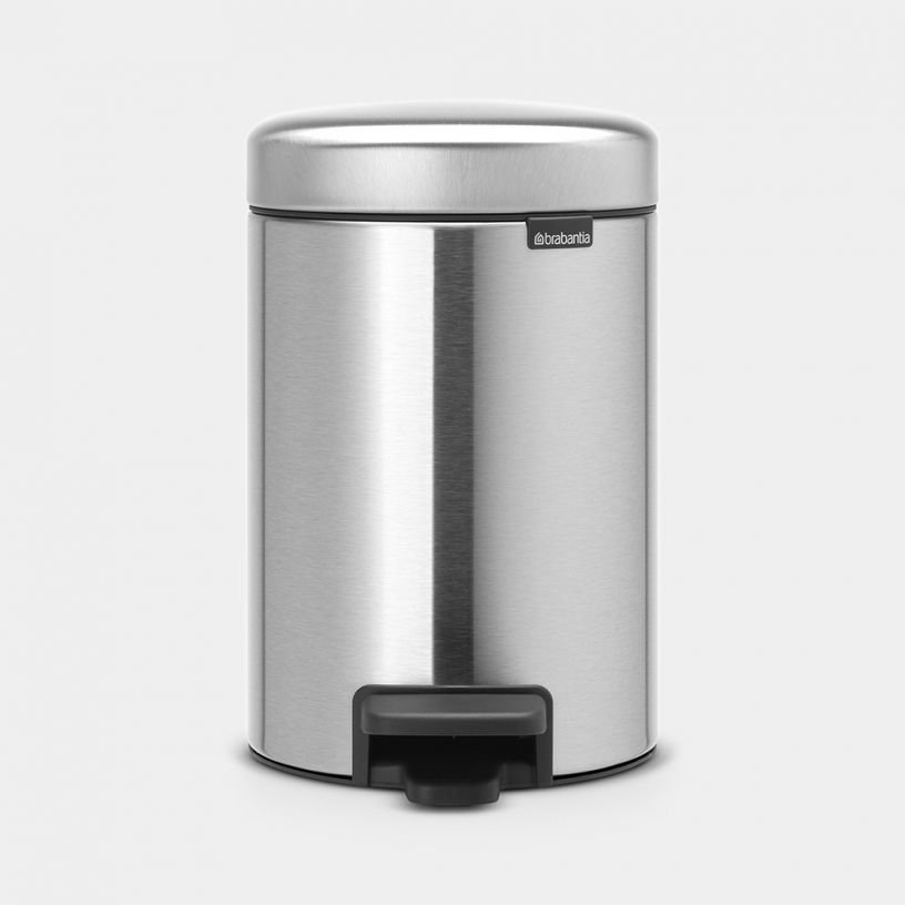 Brabantia NewIcon - 3 l - Rund - Edelstahl - Terrasse - Belgien - 16,8 cm