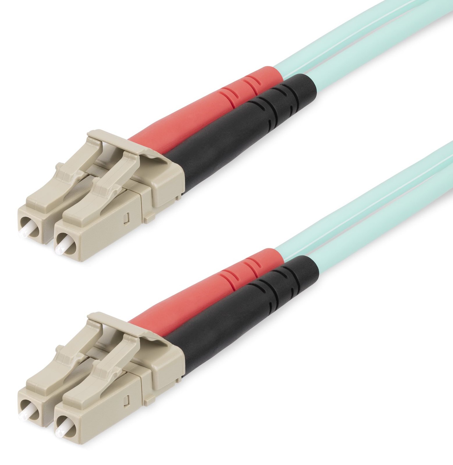 StarTech.com 20m (65ft) LC/UPC to LC/UPC OM4 Multimode Fiber Optic Cable, 50/125µm LOMMF/VCSEL Zipcord Fiber