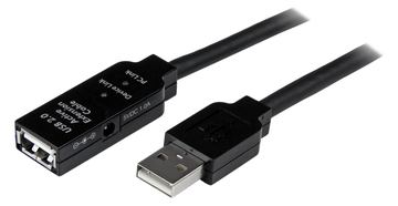 StarTech.com 20m aktives USB 2.0 Verlängerungskabel - Stecker/Buchse - USB 2.0 High Speed Kabel Verlängerung von LumaTech