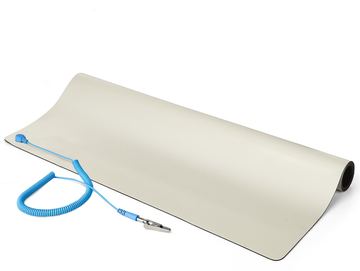 StarTech.com 23x47in Anti Static Mat, ESD Mat for Electronics Repair, Anti Static Desk Mat w/Detachable Grounding Wire von LumaTech