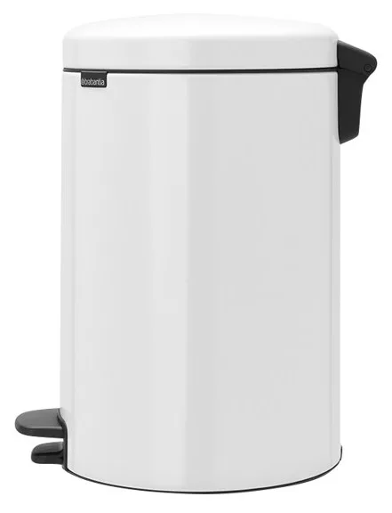 Brabantia newIcon - Mülleimer - Klappdeckel - 20 L - Weiß, Ansicht 4
