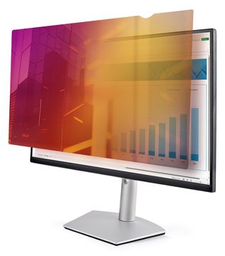 StarTech.com 24-inch 16:9 Gold Monitor Privacy Screen, Reversible Filter w/Enhanced Privacy, Glossy Computer Security von LumaTech