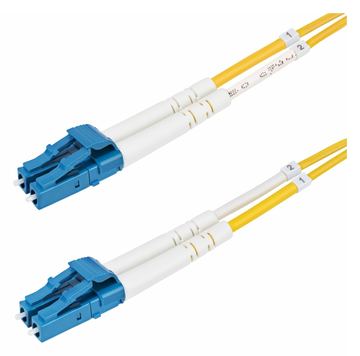 StarTech.com 25m (82ft) LC to LC (UPC) OS2 Single Mode Duplex Fiber Optic Cable, 9/125µm, Laser Optimized, 10G von LumaTech