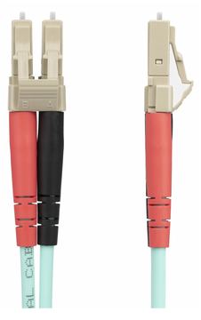 StarTech.com 25m (82ft) LC/UPC to LC/UPC OM4 Multimode Fiber Optic Cable, 50/125µm LOMMF/VCSEL Zipcord Fiber von LumaTech