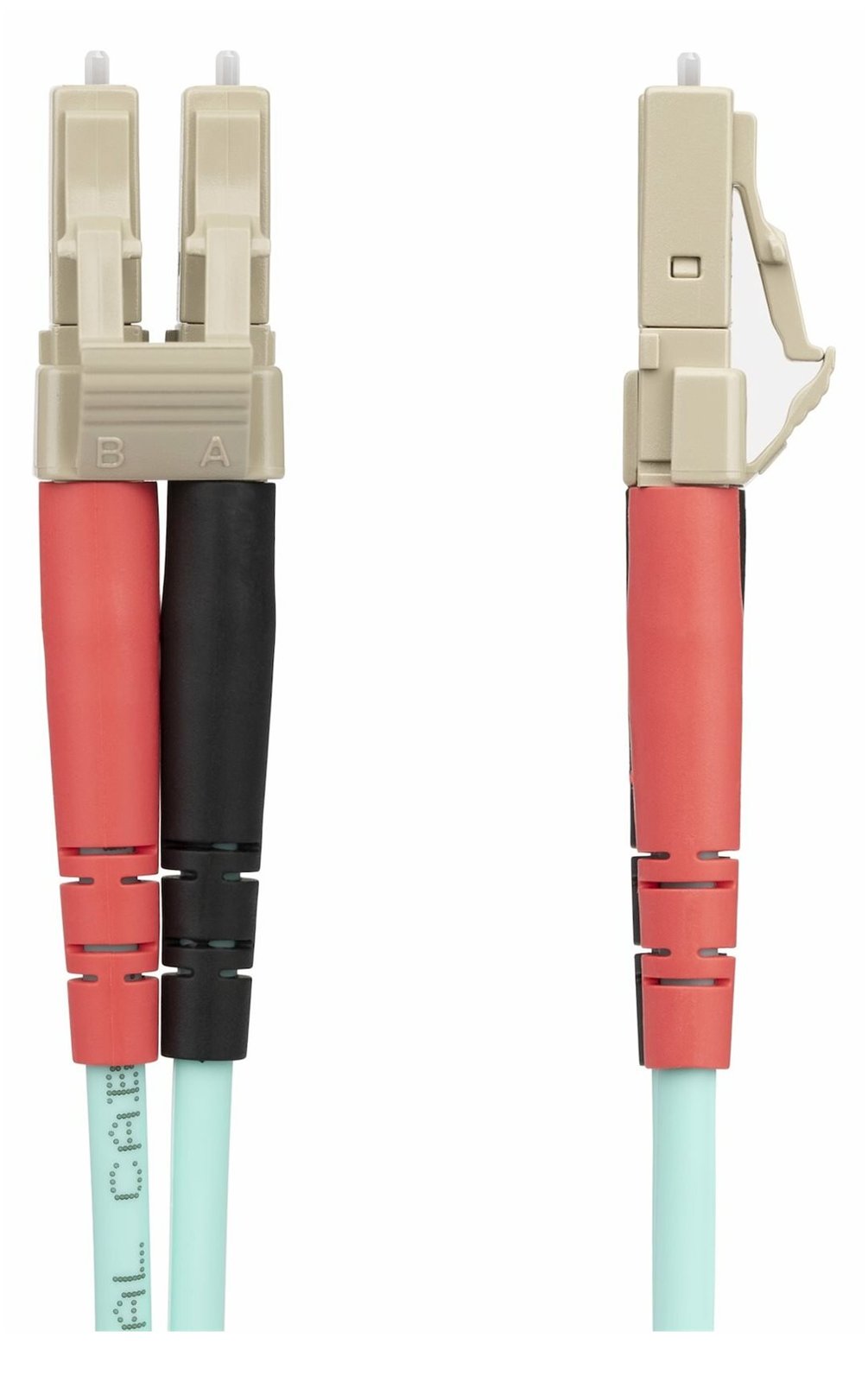 StarTech.com 25m (82ft) LC/UPC to LC/UPC OM4 Multimode Fiber Optic Cable, 50/125µm LOMMF/VCSEL Zipcord Fiber