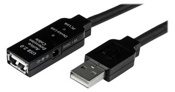 StarTech.com 25m aktives USB 2.0 Verlängerungskabel - St/Bu - USB Reapeater / Signalverstärker Kabel Stecker von LumaTech
