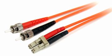 StarTech.com 2m Fiber Optic Cable - Multimode Duplex 62.5/125 - LSZH - LC/ST - OM1 - LC to ST Fiber Patch Cable von LumaTech