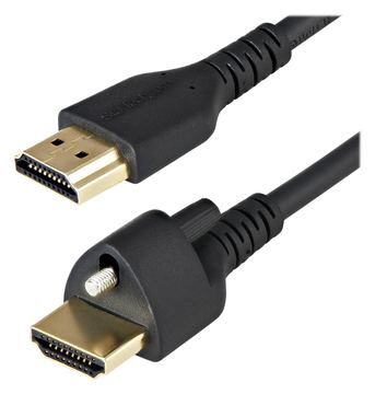 StarTech.com 2m High Speed HDMI Kabel - 4K 60Hz HDR - HDMI-2.0-Monitorkabel mit Verriegelungsschraube von LumaTech
