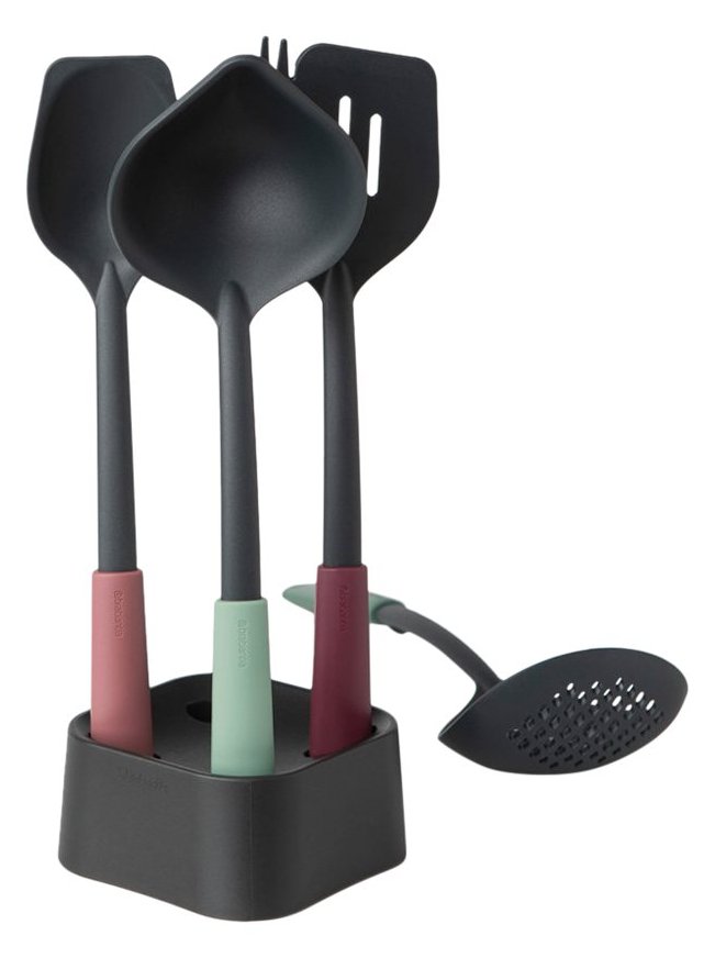 Brabantia Tasty+ - 5 Stück(e) - Schwarz - Grün - Rot - 220 °C - 11,6 cm - 11,6 cm - 35 cm
